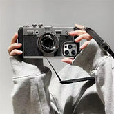 Retro Camera Crossbody Phone Case for iPhone